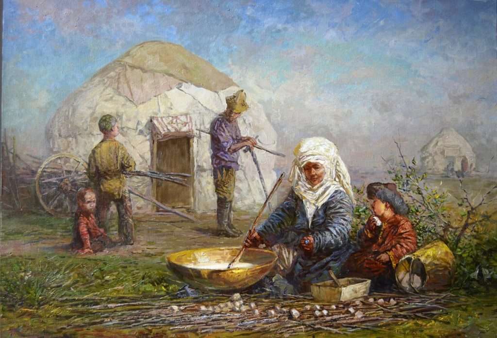 Традиции и обычаи казахского народа - Утеренные ценности
