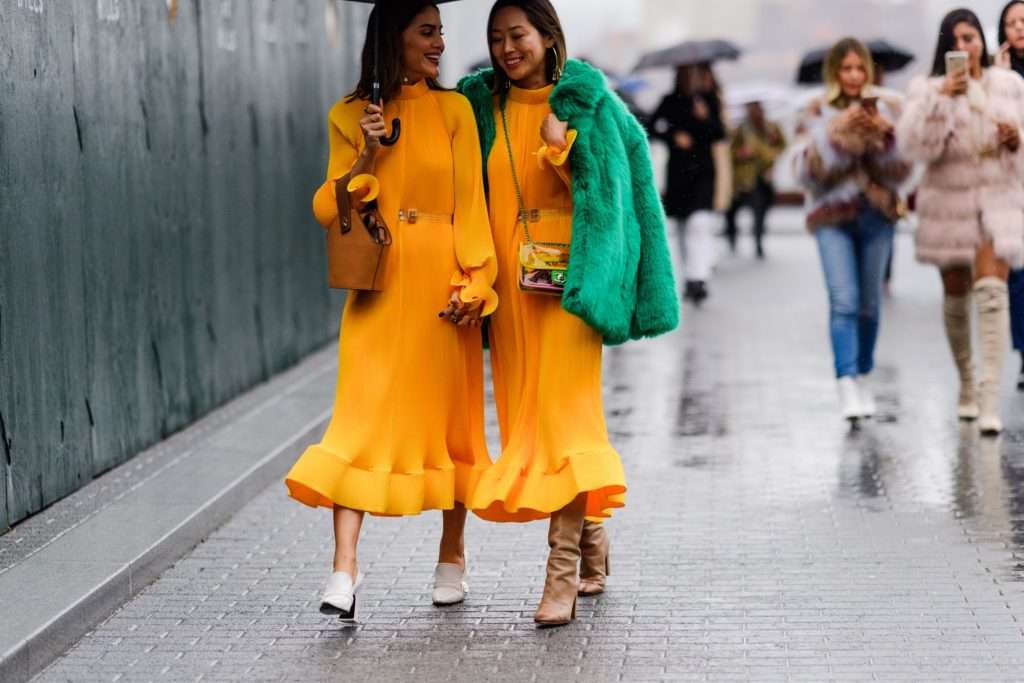 Уличная мода 2018 - Самые стильные слетелись на New York FW